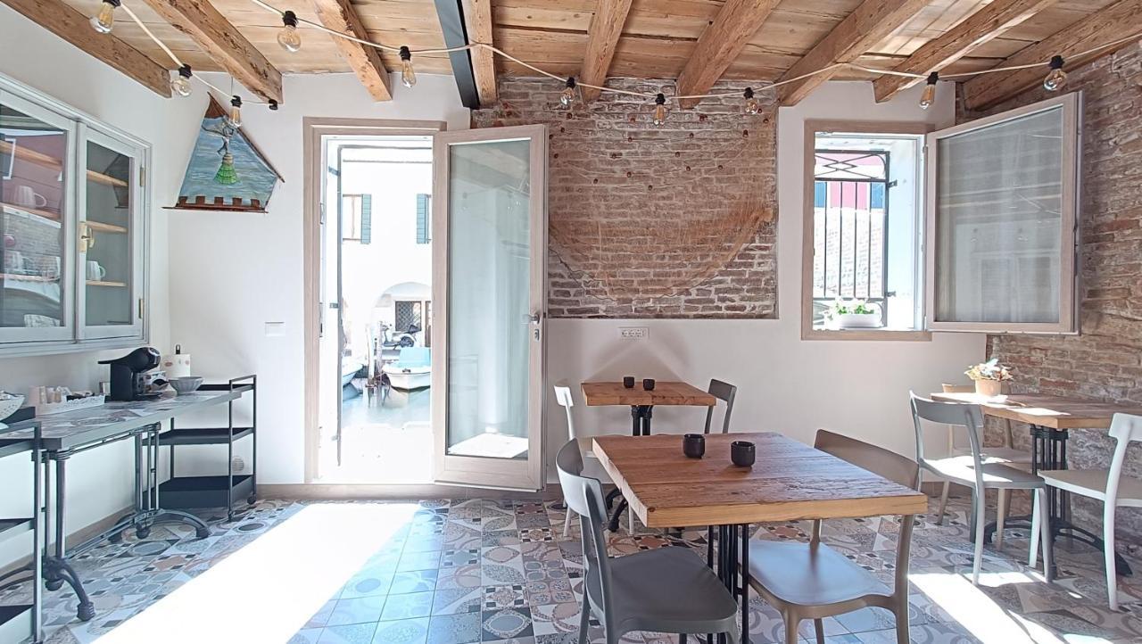 Casa Cuccagna Chioggia - Vista Canal Vena Buitenkant foto
